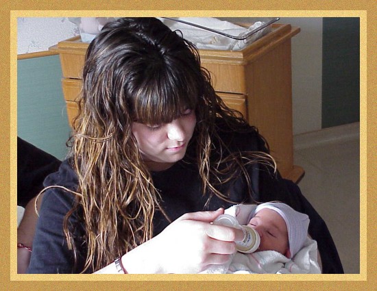 Aunt Gia and Baby Jade