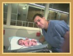 Proud daddy and Jade