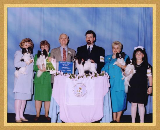 Best Brood Bitch - 2002 PCA National