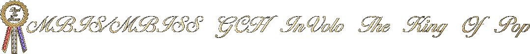 BIS/MBISS GCH InVolo The King Of Pop